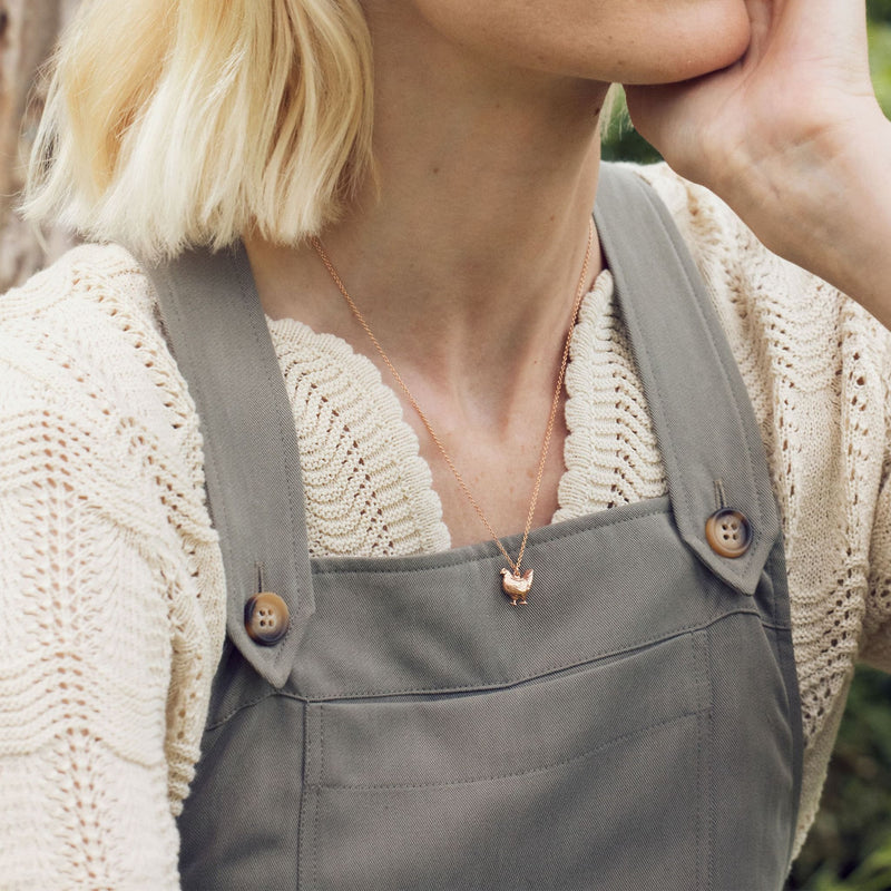Fat Hen Necklace by Alex Monroe Jewellery