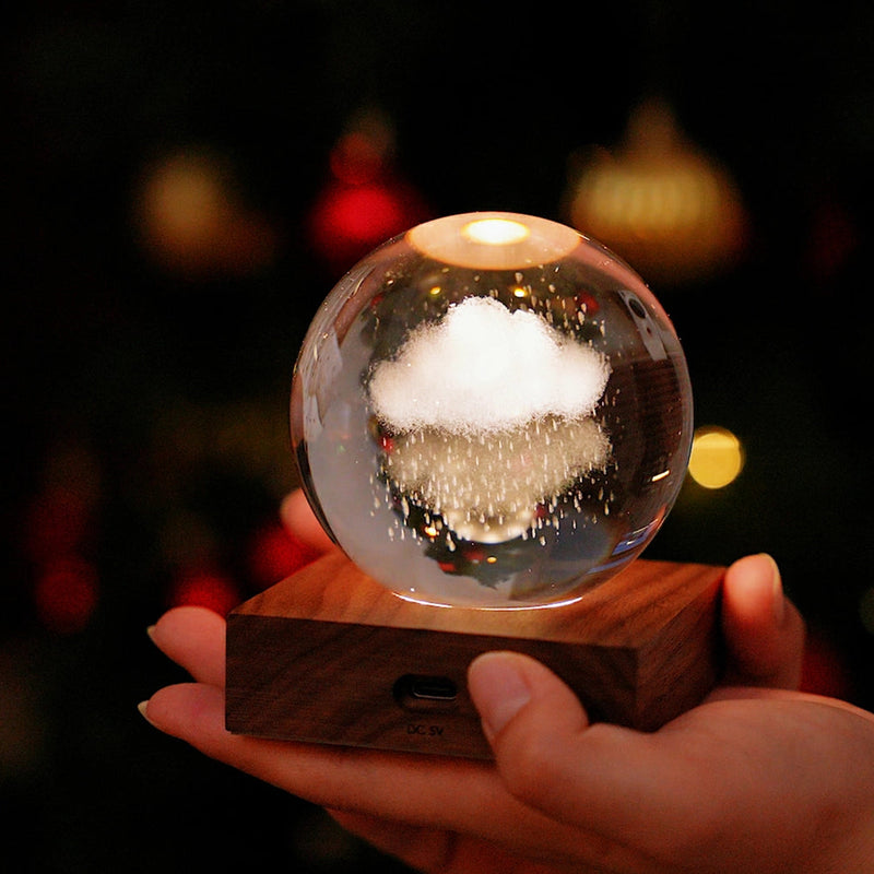 Gingko, Amber Crystal Light Rain Cloud