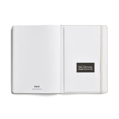 Lined Hardcover Notebook A5 - Stone