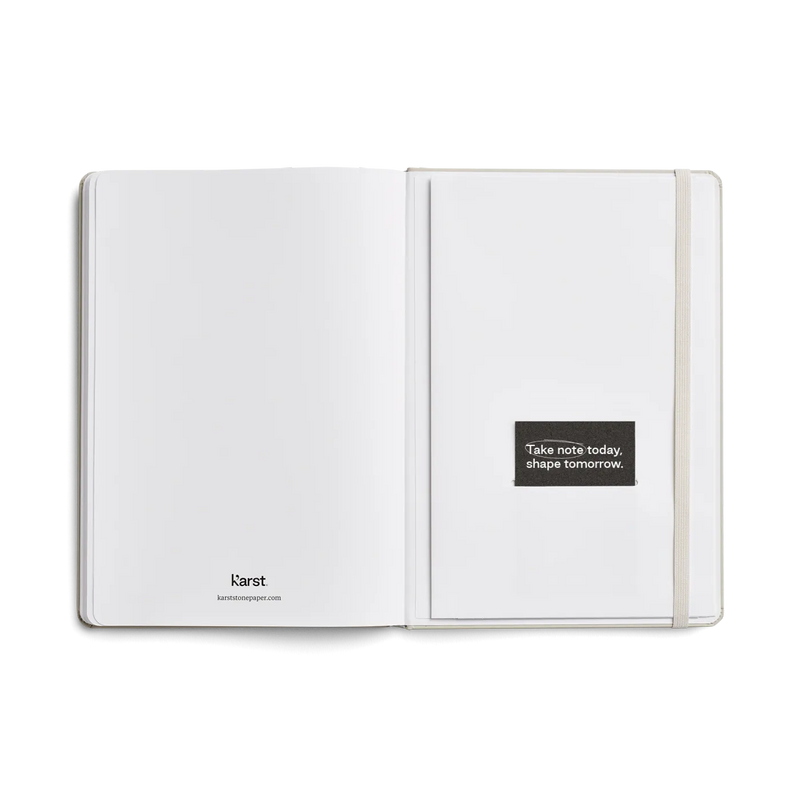 Lined Hardcover Notebook A5 - Stone