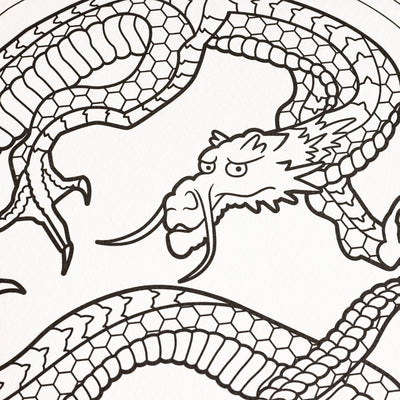 Coloring Book: Hokusai