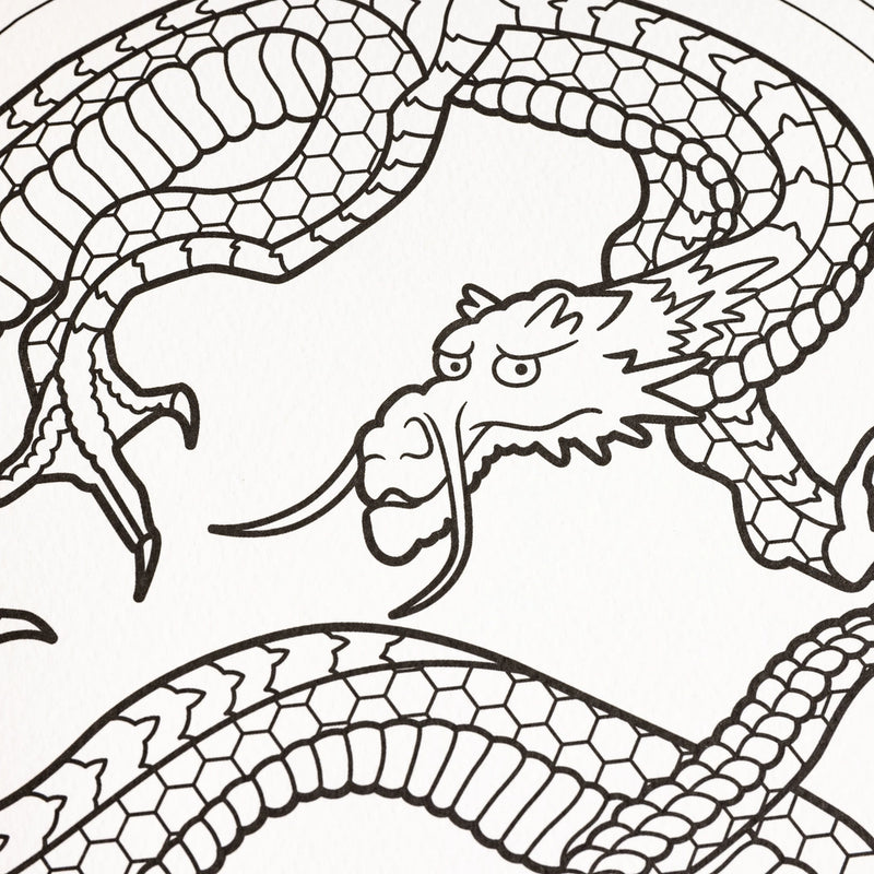 Coloring Book: Hokusai