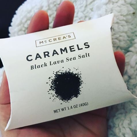 Caramels with Black Lava Sea Salt
