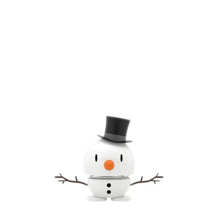Hoptimist Snowman Bumble Small in White
