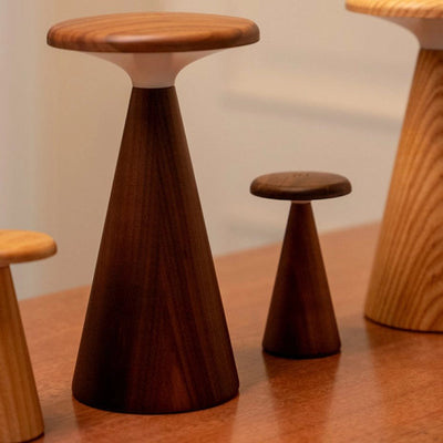 Gingko, Sylva Table Lamp, Mini Walnut