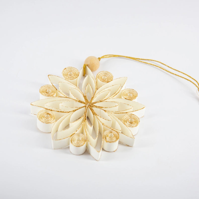Quilling Snowflake "Neve" 4 Inch