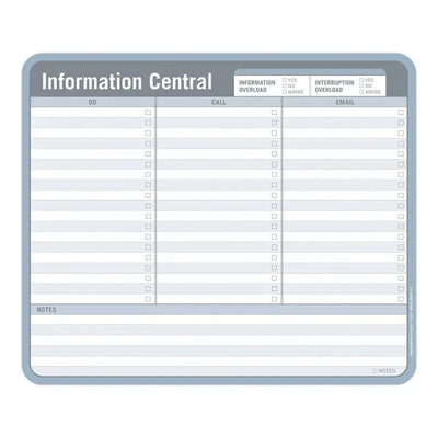 Information Central Paper Mousepad