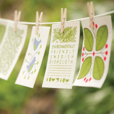 Swedish Dish Cloth, Summer Berries