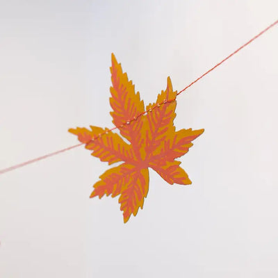 Autumn Fall Leaves Garland