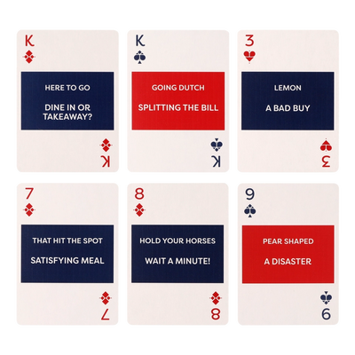 American Slang Lingo Cards