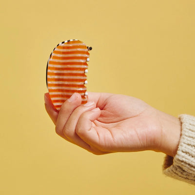Suki Claw Clip in Stripes