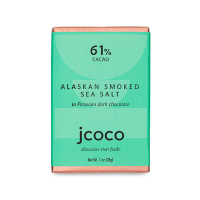 Alaskan Smoked Sea Salt Chocolate Bar