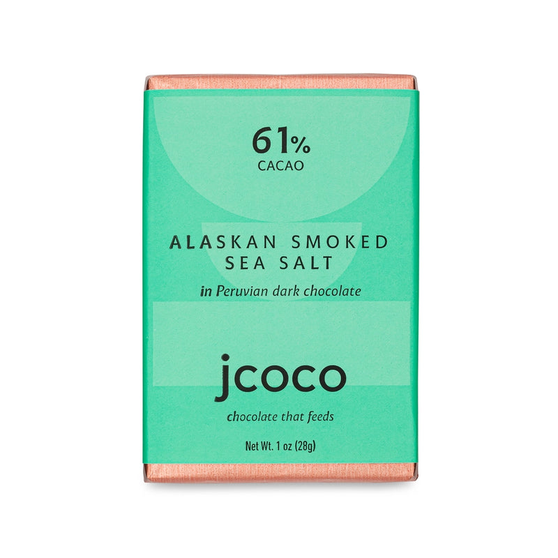 Alaskan Smoked Sea Salt Chocolate Bar