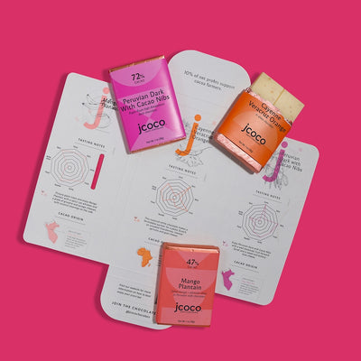 Tropical Tasting Flight Chocolate Bar 3 oz