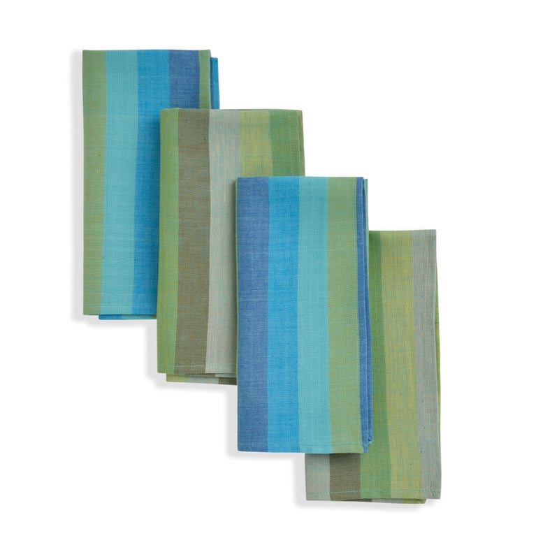 Rainfall Napkin (Set of 4), Soft Handwoven Cotton