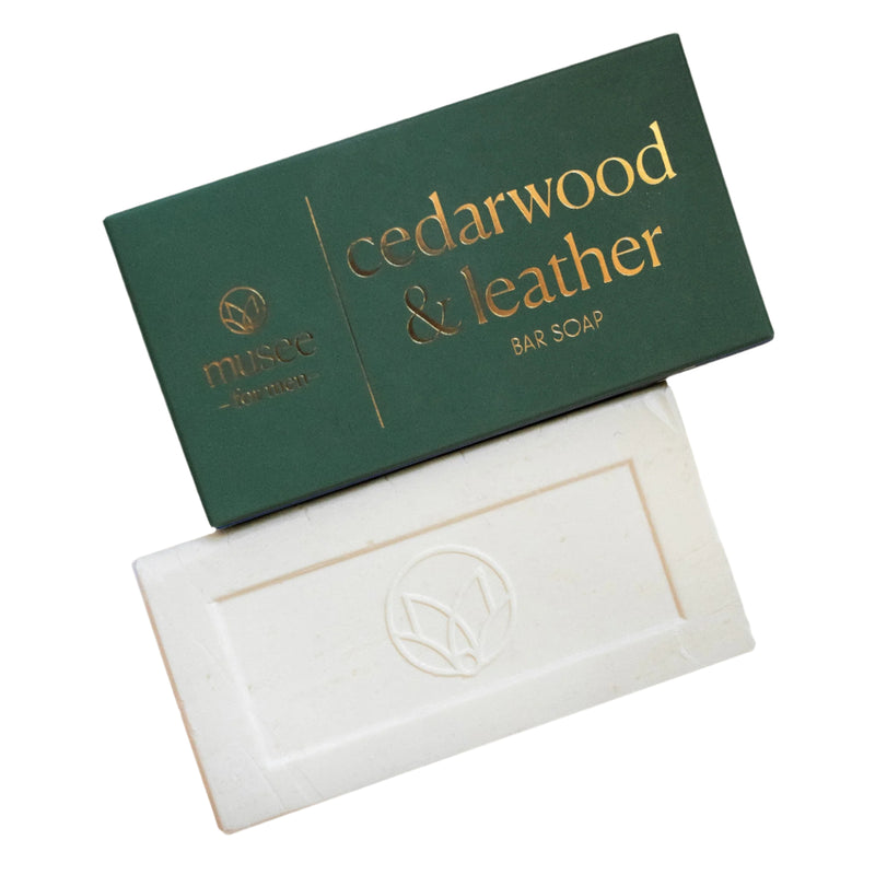 Cedarwood & Leather Bar Soap