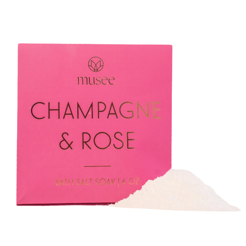 Champagne and Rose Mini Bath Salts