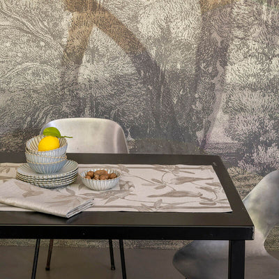 Le Jacquard Francais, Runner Volière Linen, Table Runner