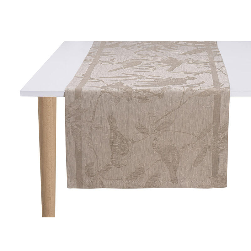 Le Jacquard Francais, Runner Volière Linen, Table Runner