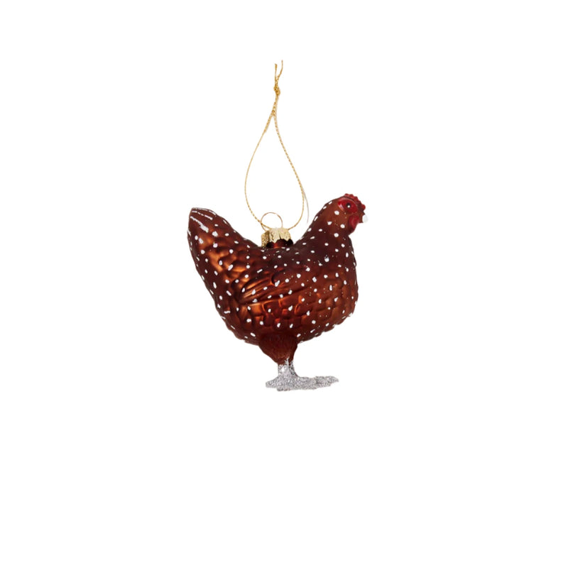 Farmhouse Hen Ornaments