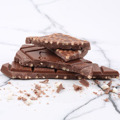 Le Chocolat Des Français: Milk chocolate with crispy rice