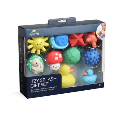 Itzy Splash Soft Bath + Water Toys