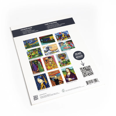 Coloring Book: Masterpieces