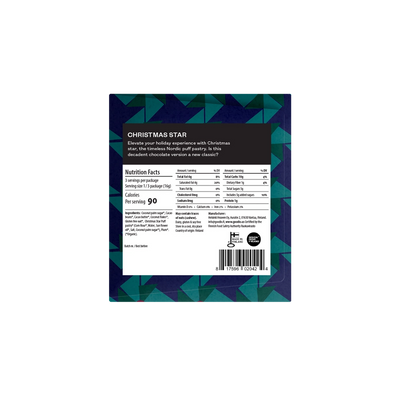 Christmas Star 35% Chocolate Bar