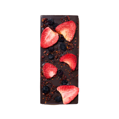 Mixed Berry Date-Sweetened Dark Chocolate