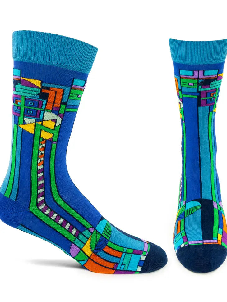 Frank Lloyd Wright December Gift Socks