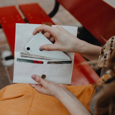 The Commuter Wallet in Wood