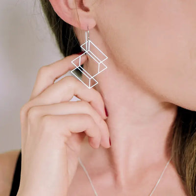 Three Planes Earrings
