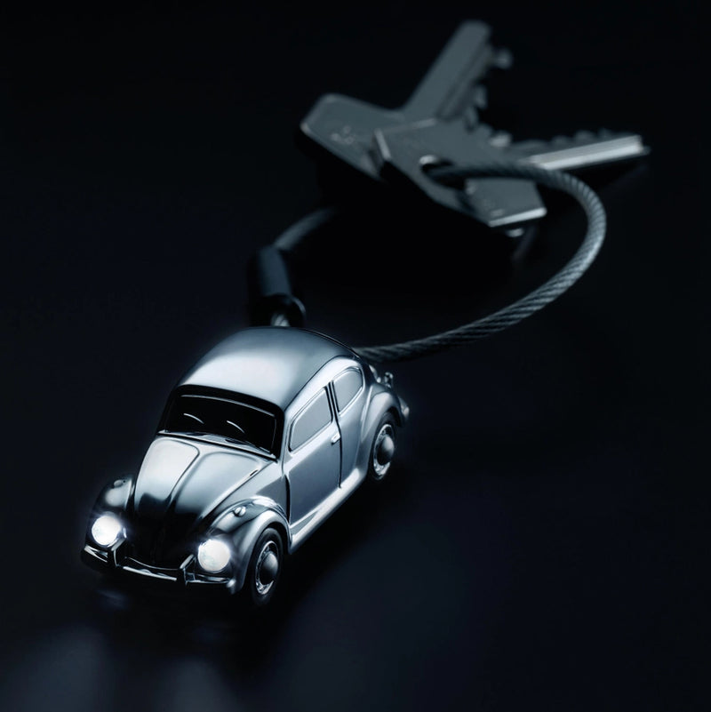 Troika Official Vw Beetle with Led Nail Friendly Keyring