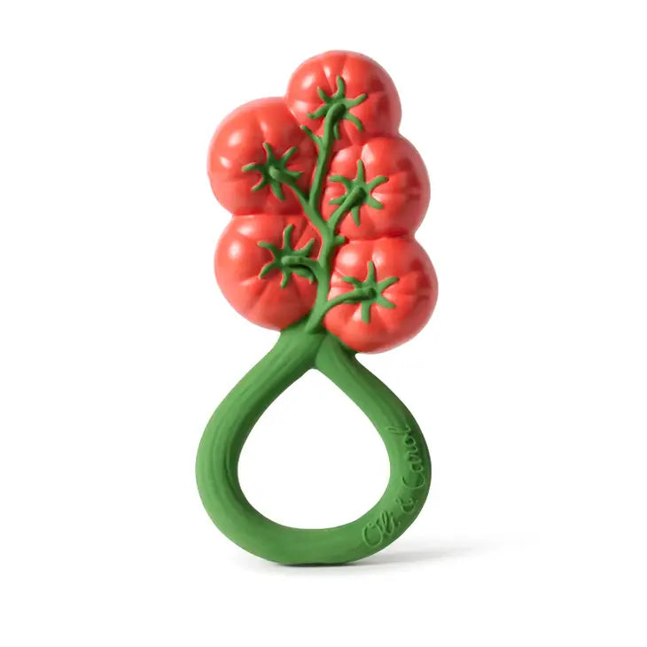 Tomato Rattle Teether