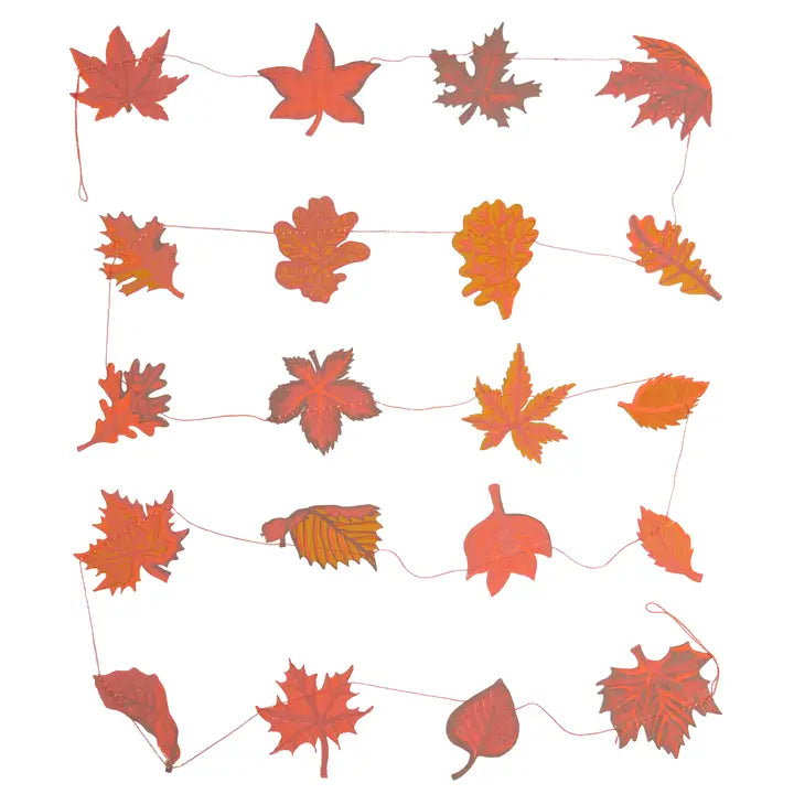 Autumn Fall Leaves Garland