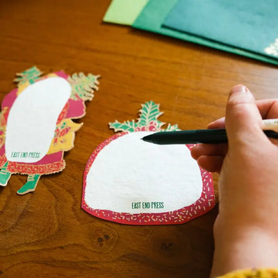 Christmas Card Recycled Paper, 5 Pack