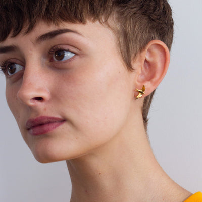 Flying Swallow Earrings by Alex Monroe Jewelry