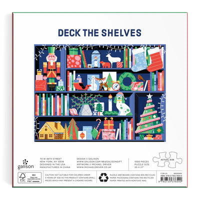 Deck the Shelves 1000 Piece Puzzle