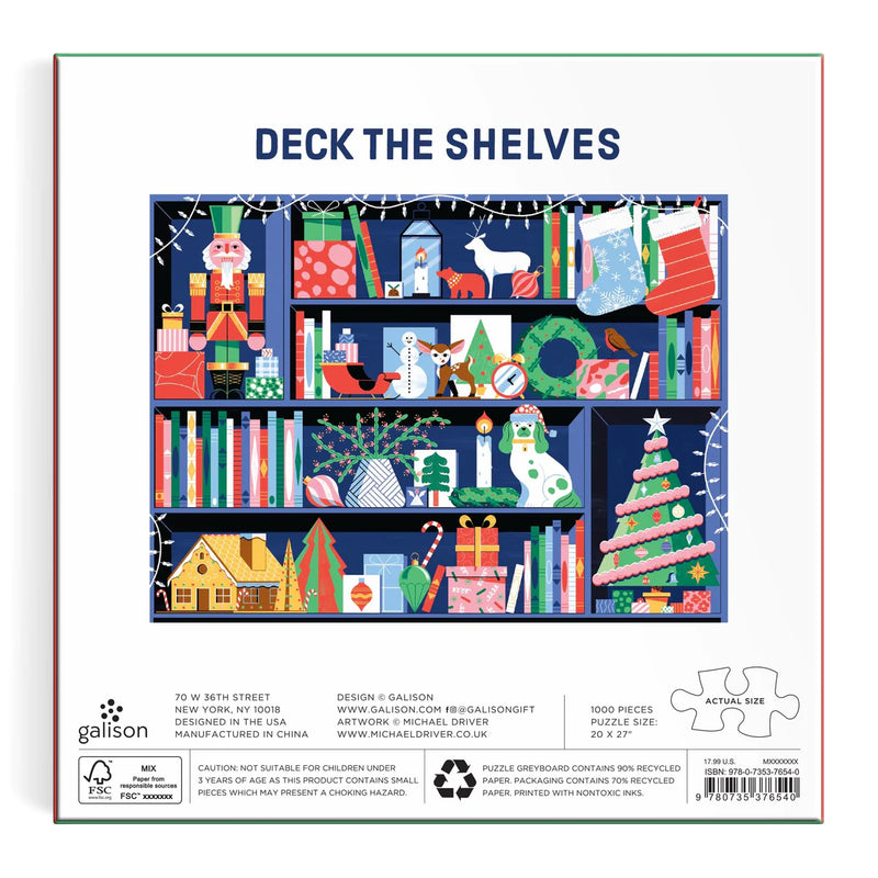 Deck the Shelves 1000 Piece Puzzle
