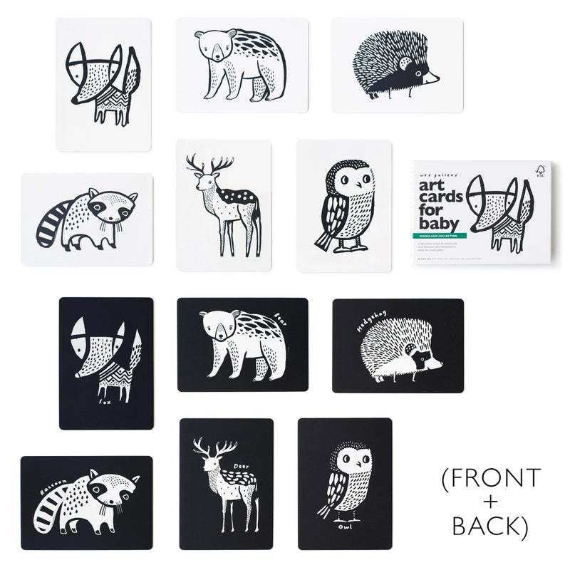 Art Cards for Baby – Woodland Collection