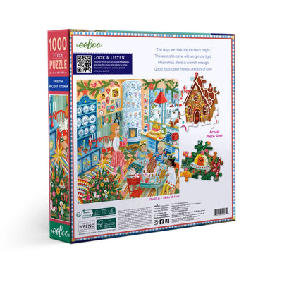Swedish Holiday Kitchen 1000 Piece Puzzle