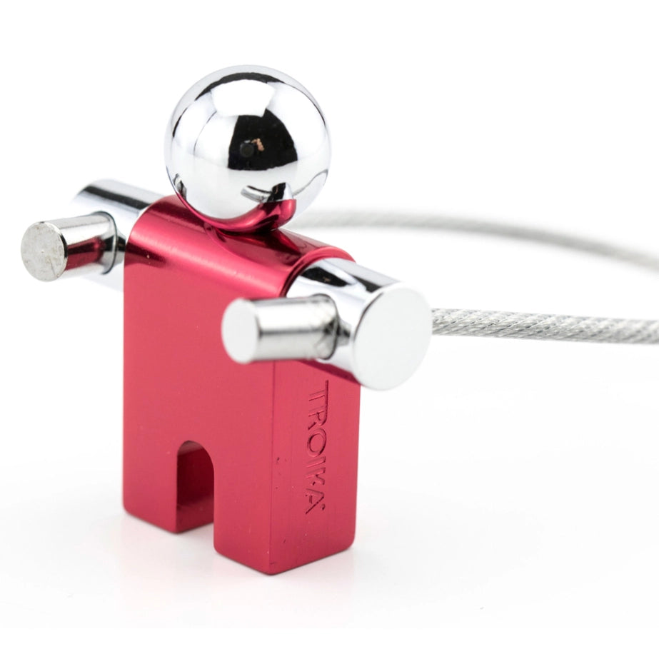 Troika Jumper Keychain in A Red Finish AKAR Design