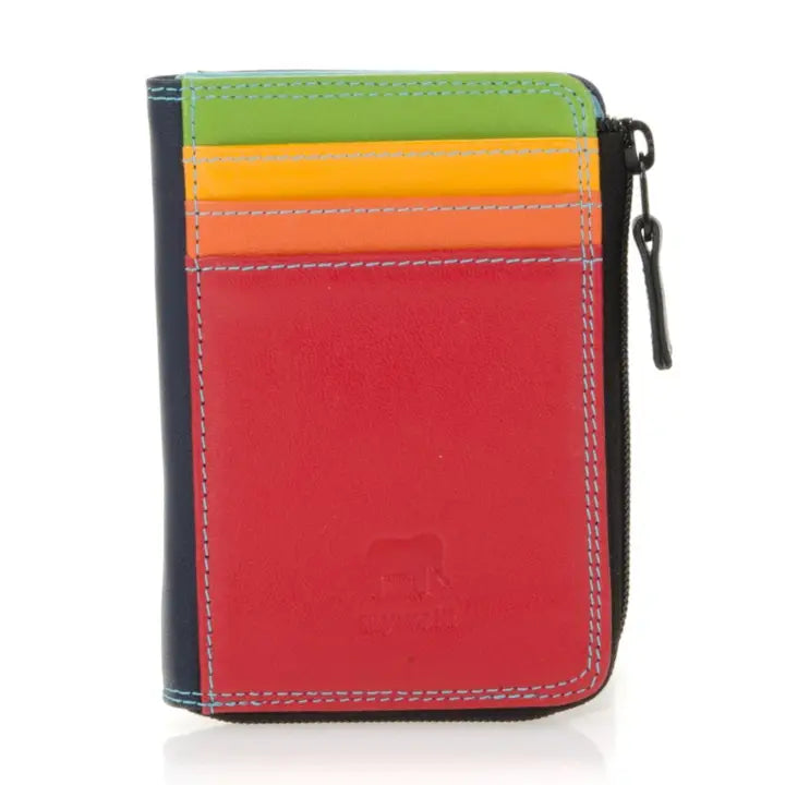 Zip Purse and ID Holder in Black Pace
