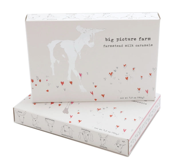 Silver Heart Goat Milk Caramel Gift Box