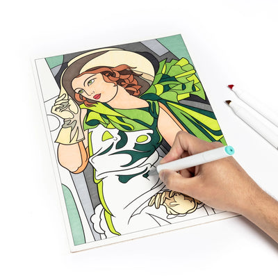 Coloring Book: Women in Art