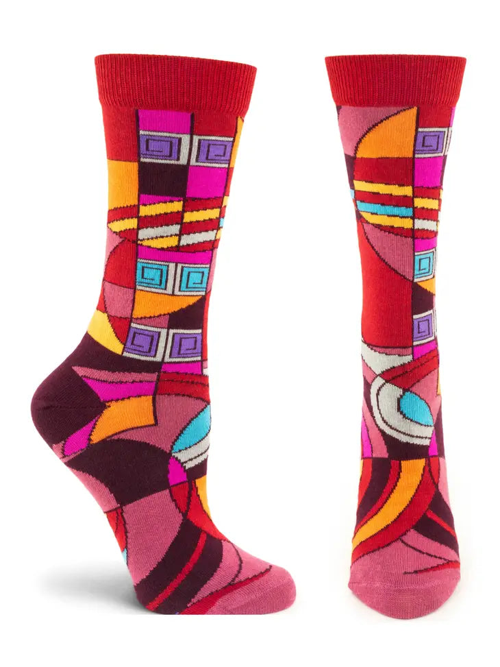 Frank Lloyd Wright Hoffman Rug Socks