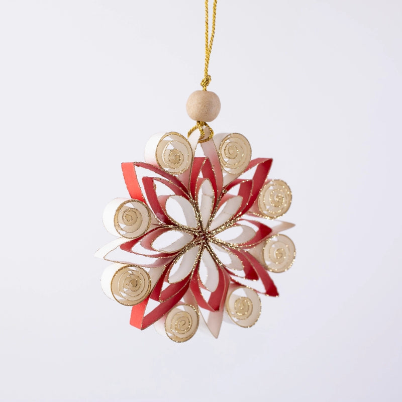 Quilling Snowflake "Neve" 4 Inch