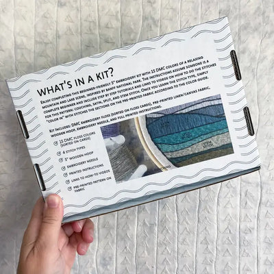 DIY Embroidery Kit, Landscape