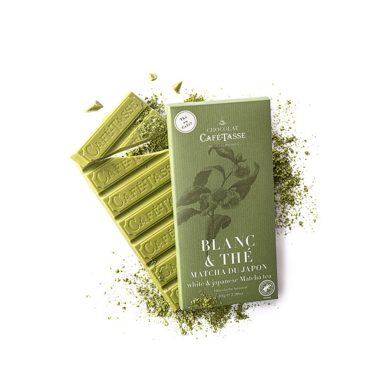 White Chocolate & Japanese Matcha Tea Bar