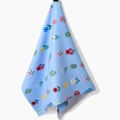 Spring Wildflowers Tea Towel